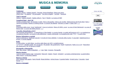 Desktop Screenshot of musicaememoria.com